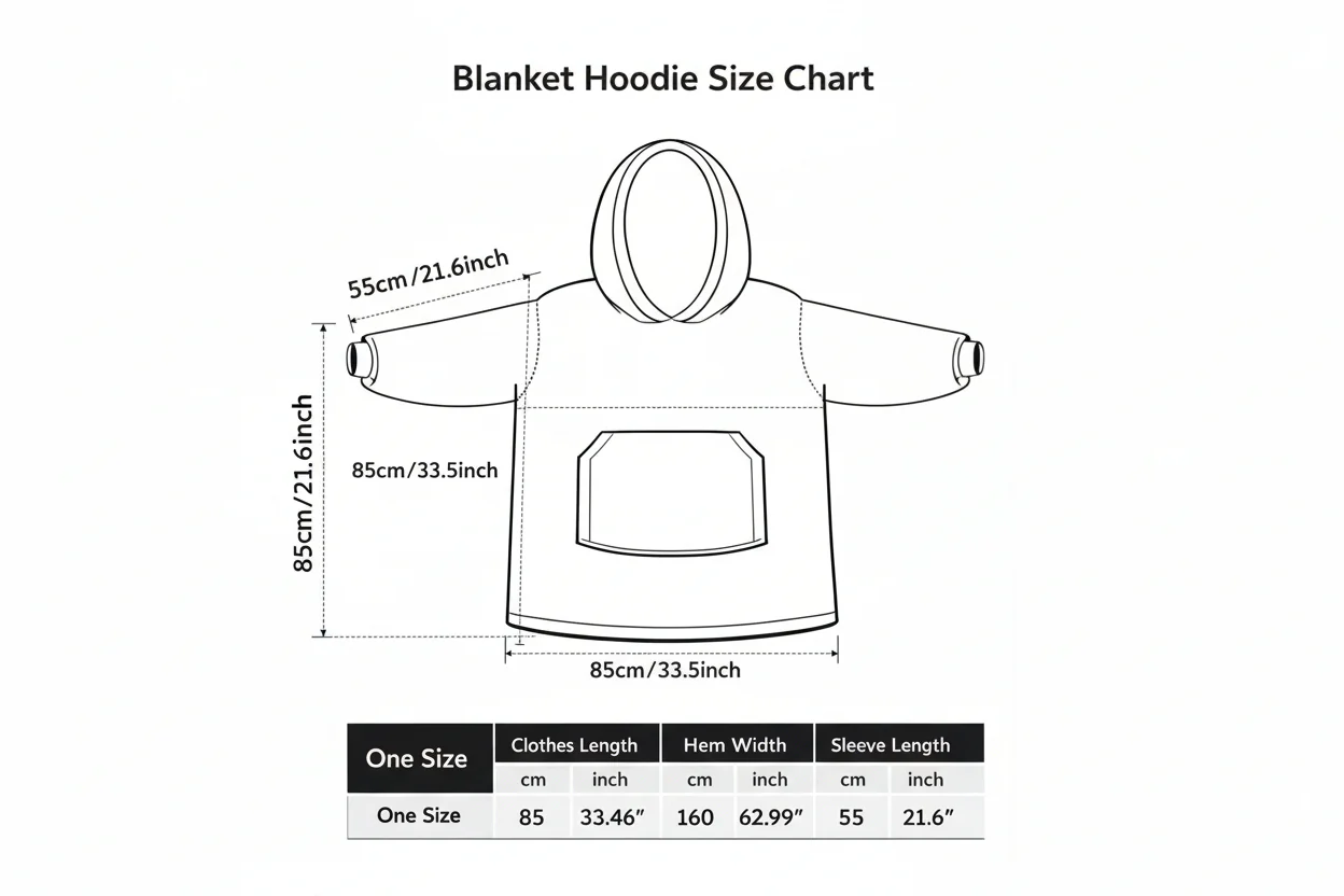 Gray Blanket Hoodie - Image 3