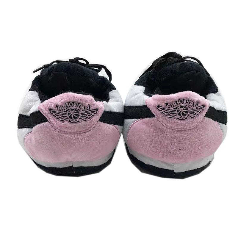 Pink & Black Low-Top Sneaker Slippers - Image 4