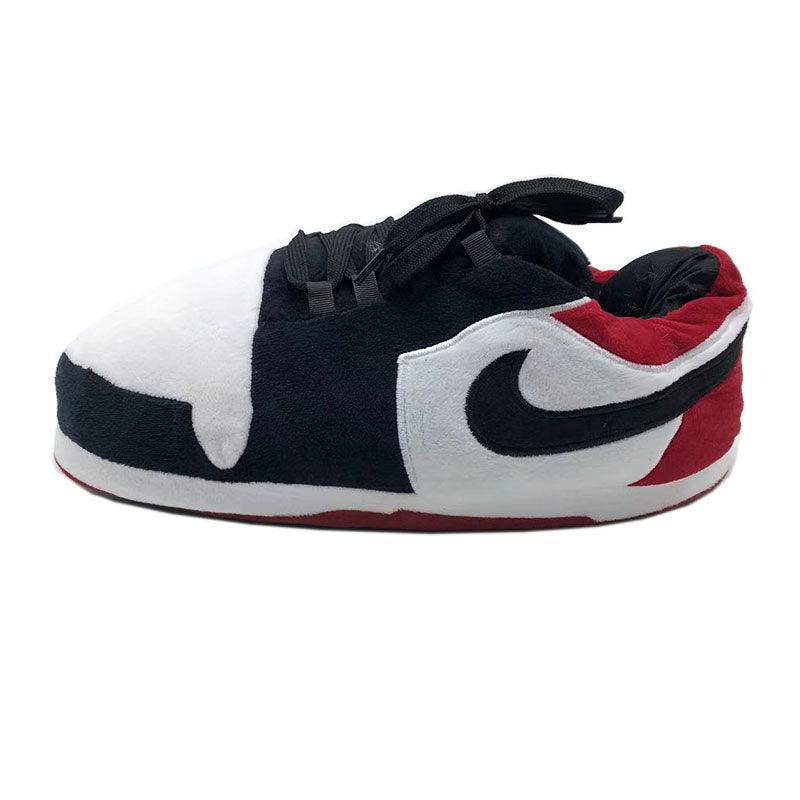 Red & White Low-Top Sneaker Slippers - Image 4