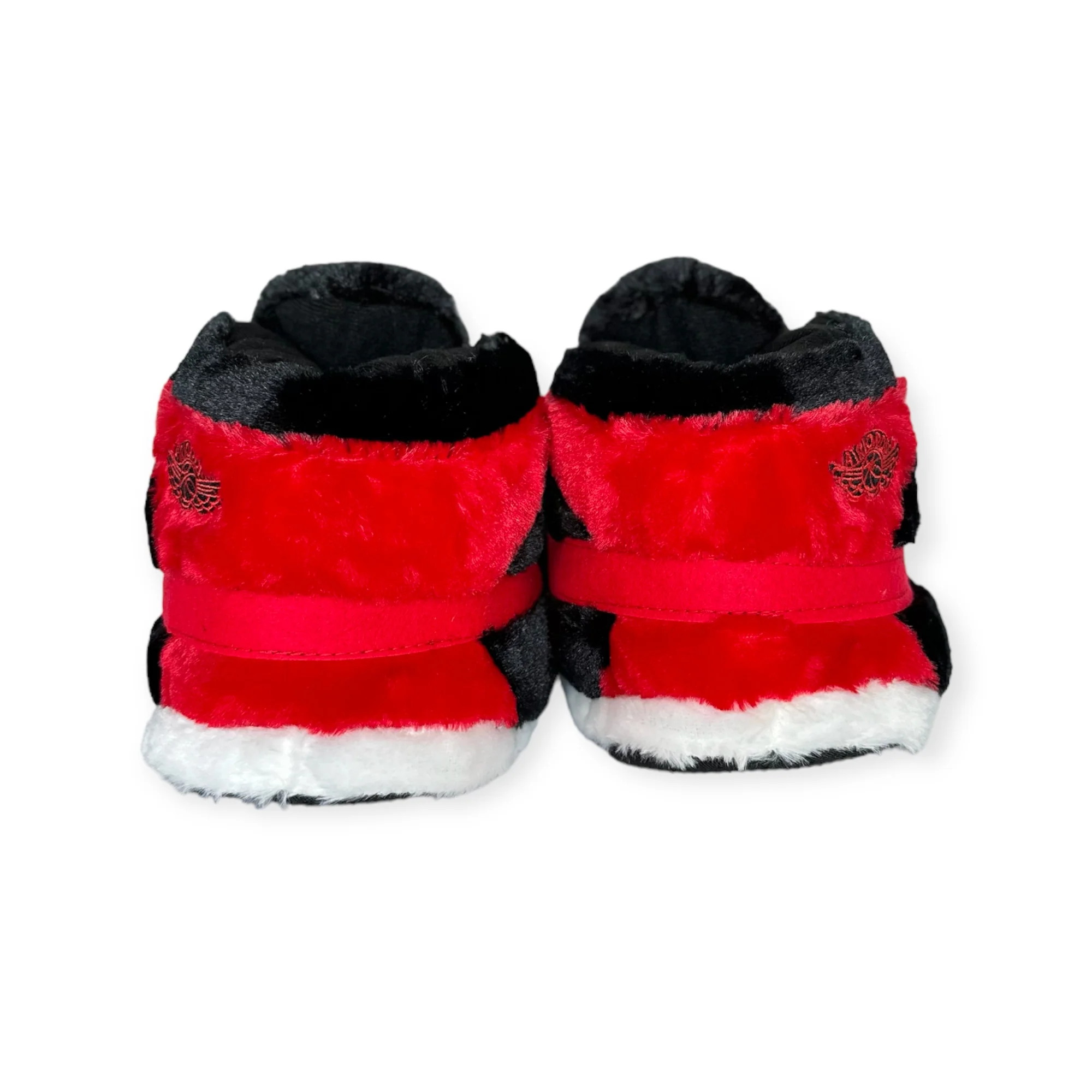 Red & Black Court Sneaker Slippers - Image 5